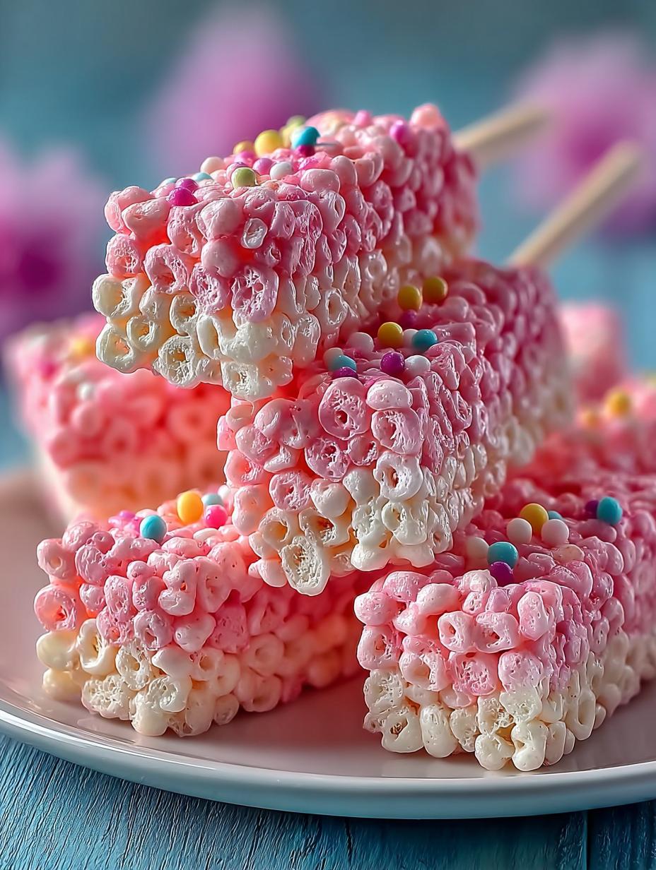 Delightful Cotton Candy Rice Krispies Twists Recipe - Recipes Optimal